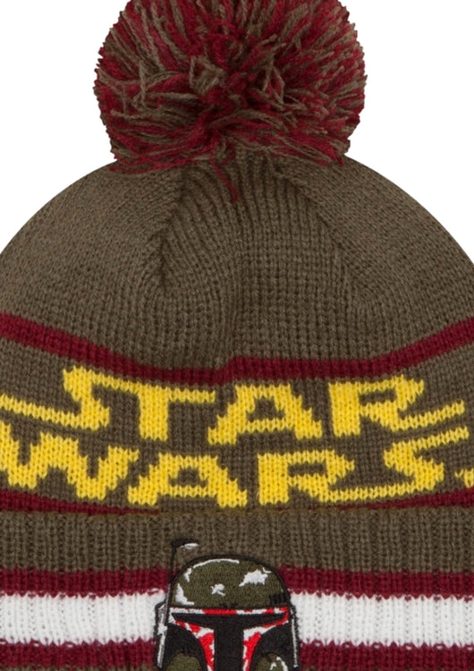 Boba Fett Star Wars Pom Pom Beanie - main product image