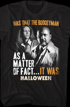 Boogeyman Halloween T-Shirt