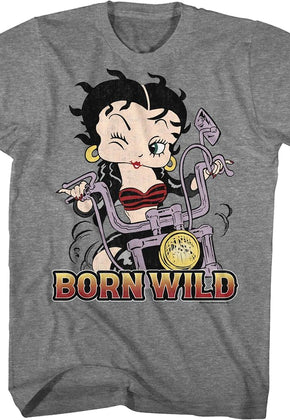 Born Wild Betty Boop T-Shirt
