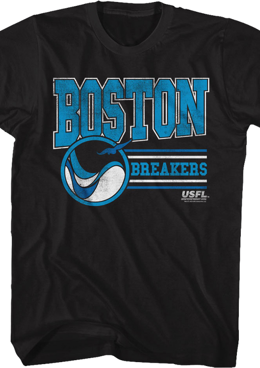 Boston Breakers USFL T-Shirt - main product image