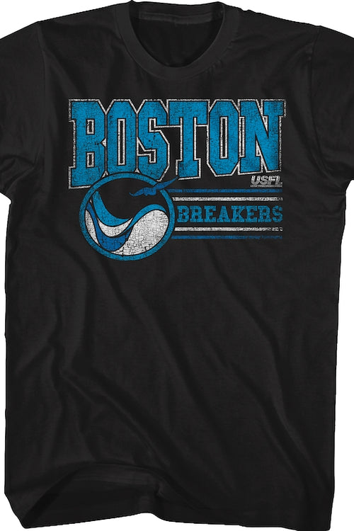 Black Boston Breakers USFL T-Shirtmain product image