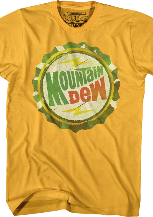 Bottle Cap Mountain Dew T-Shirt - main product image