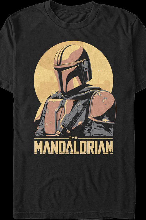Bounty Hunter The Mandalorian Star Wars T-Shirtmain product image