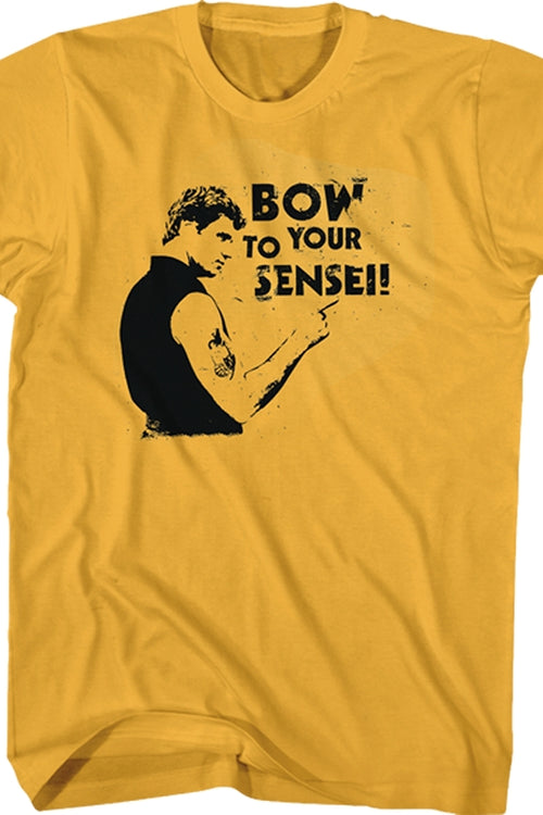 Bow To Your Sensei Karate Kid T-Shirtmain product image