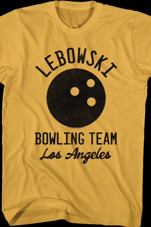 Bowling Team Big Lebowski T-Shirtmain product image