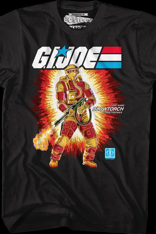 Box Art Blowtorch GI Joe T-Shirtmain product image