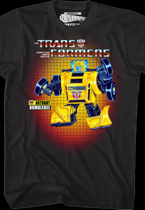 Box Art Bumblebee Transformers T-Shirt