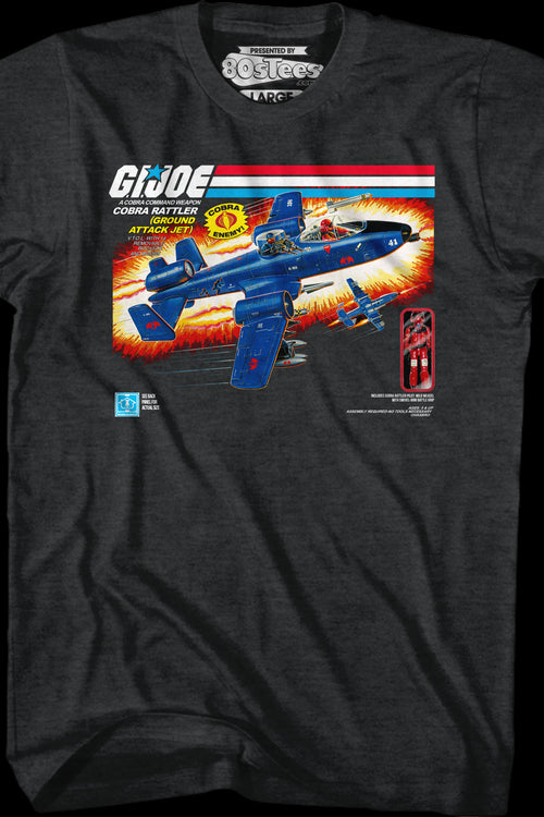 Box Art Cobra Rattler GI Joe T-Shirtmain product image