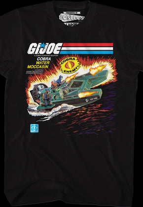 Box Art Cobra Water Moccasin GI Joe T-Shirt