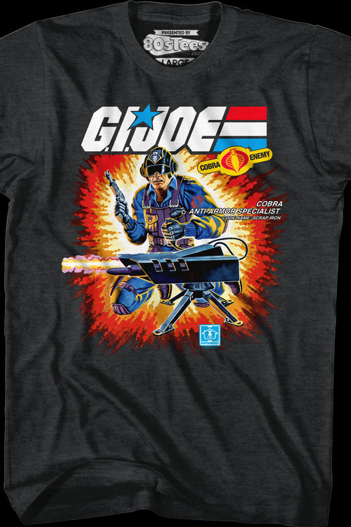 Box Art Scrap Iron GI Joe T-Shirtmain product image