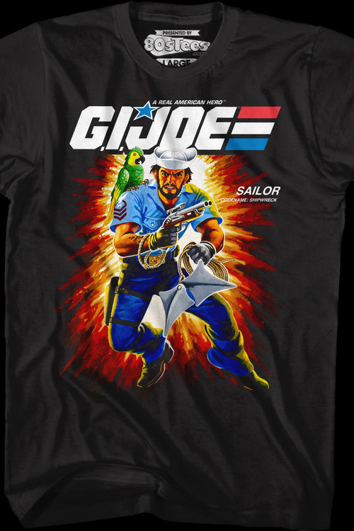 Box Art Shipwreck GI Joe T-Shirtmain product image