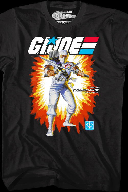 Box Art Storm Shadow GI Joe T-Shirtmain product image