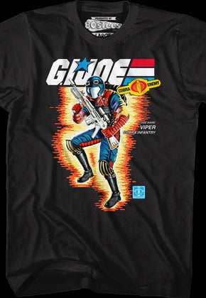 Box Art Viper GI Joe T-Shirt