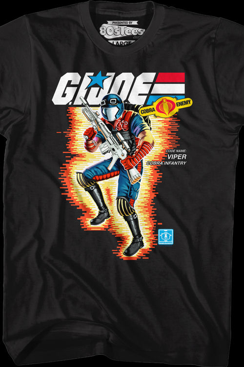 Box Art Viper GI Joe T-Shirtmain product image