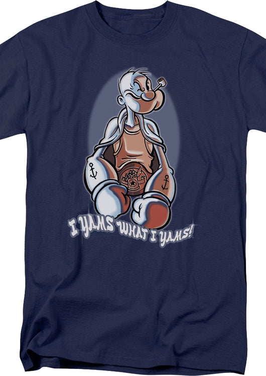 Boxer I Yams What I Yams Popeye T-Shirt - main product image