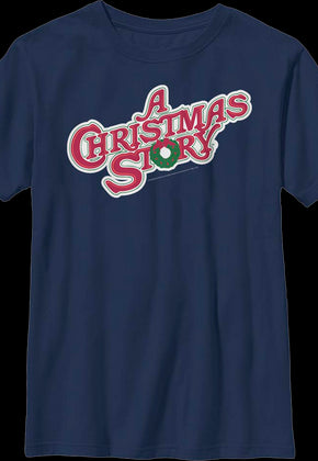 Boys Youth Classic Logo A Christmas Story Shirt