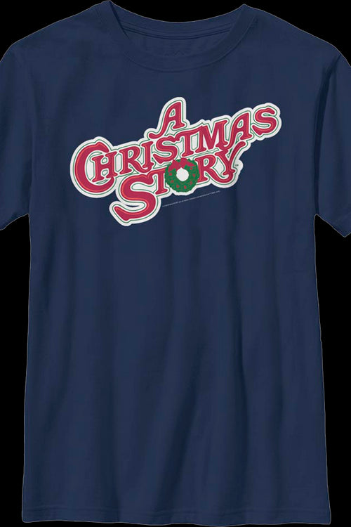 Boys Youth Classic Logo A Christmas Story Shirtmain product image