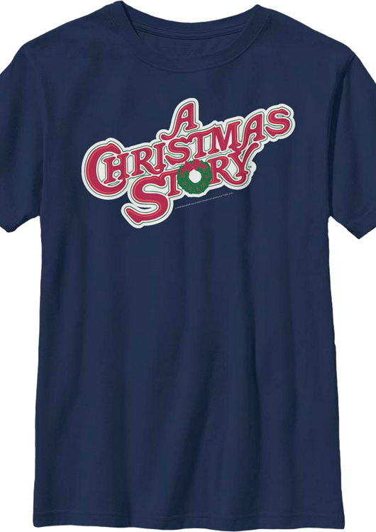 Boys Youth Classic Logo A Christmas Story Shirt - main product image