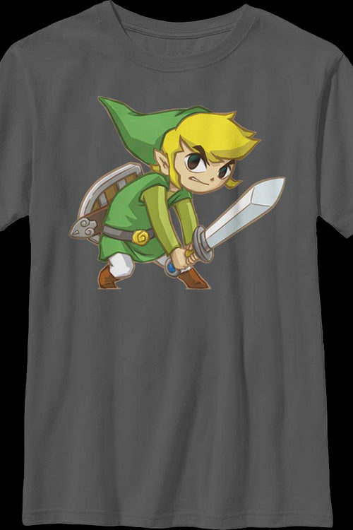 Boys Youth Link Legend of Zelda Nintendo Shirtmain product image