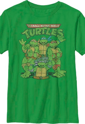 Boys Youth Teenage Mutant Ninja Turtles Shirt