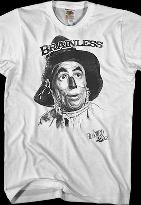 Brainless Scarecrow Wizard Of Oz T-Shirt