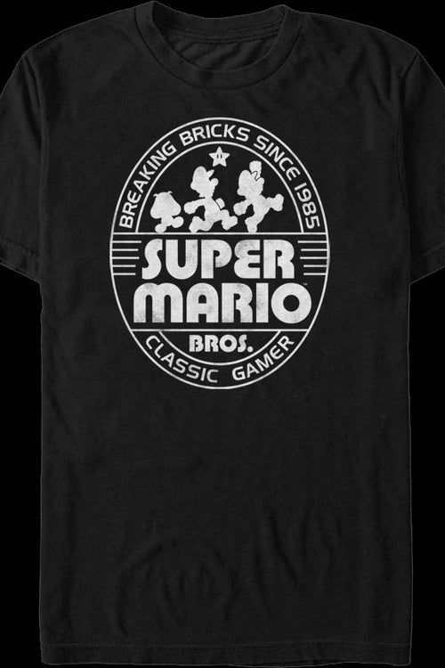 Breaking Bricks Since 1985 Super Mario Bros. T-Shirtmain product image
