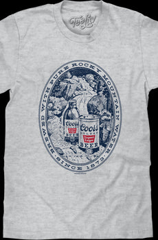 Brewed With Pure Rocky Mountain Water Coors T-Shirt