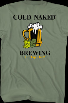 Brewing Coed Naked T-Shirt