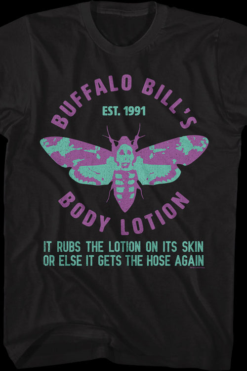 Buffalo Bill's Body Lotion Est. 1991 Silence of the Lambs T-Shirtmain product image