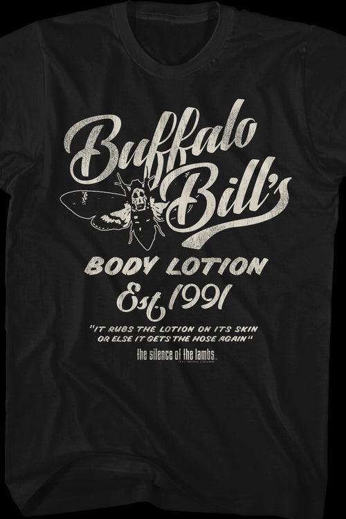 Buffalo Bill's Body Lotion Silence of the Lambs T-Shirtmain product image