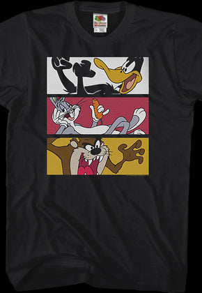 Bugs Bunny Daffy Duck and Taz Looney Tunes T-Shirt