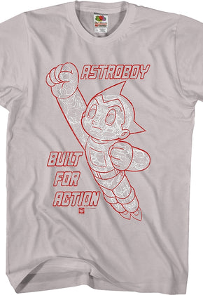 Built For Action Astro Boy T-Shirt