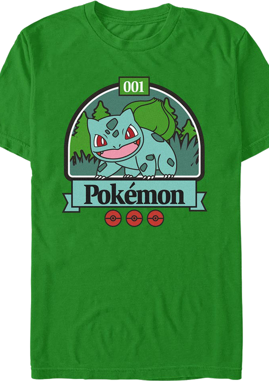 Bulbasaur Pokemon T-Shirt - main product image
