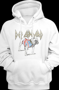 Bulldog Def Leppard Hoodie