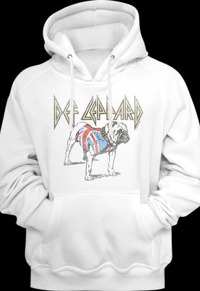 Bulldog Def Leppard Hoodie