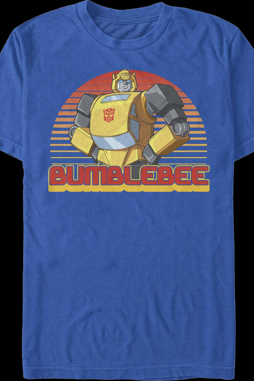 Bumblebee Heroic Pose Transformers T-Shirtmain product image