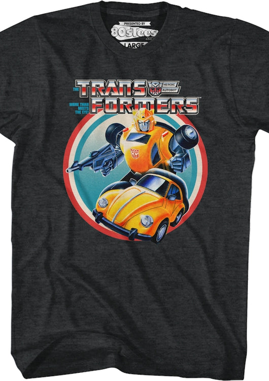 Bumblebee Vintage Circle Transformers T-Shirt - main product image