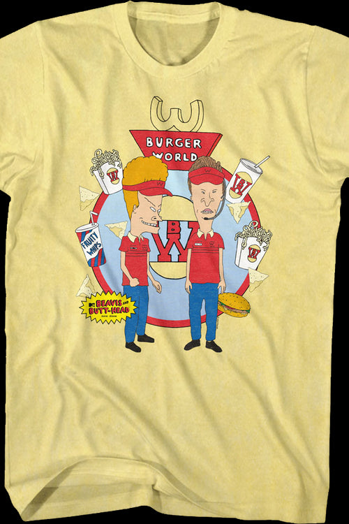 Burger World Beavis And Butt-Head T-Shirtmain product image