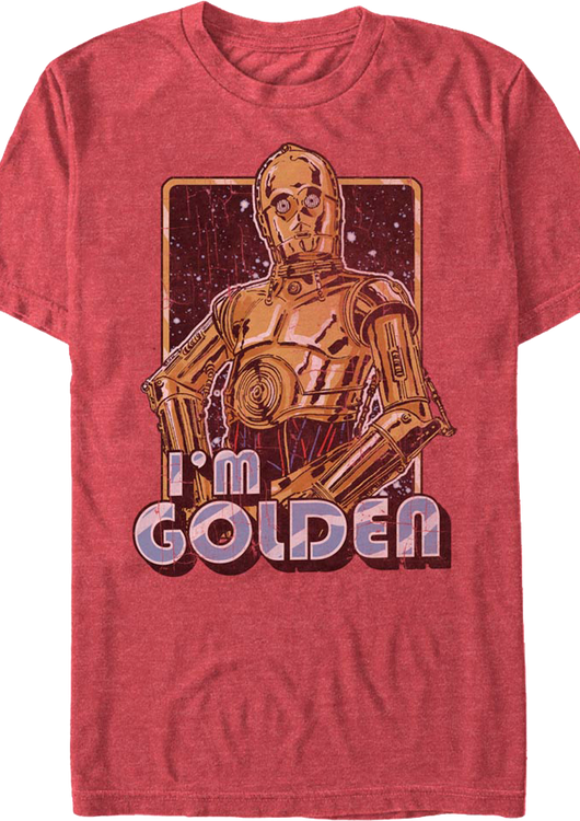 C-3PO I'm Golden Star Wars T-Shirt - main product image