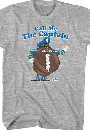 Call Me The Captain Hostess T-Shirt