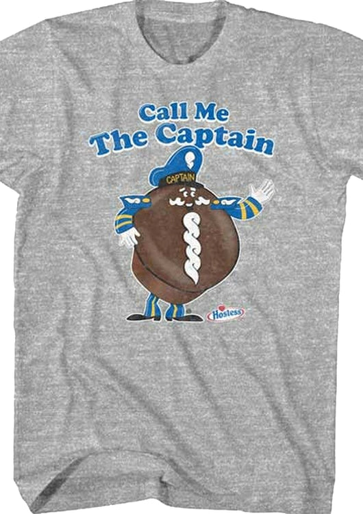 Call Me The Captain Hostess T-Shirt - main product image