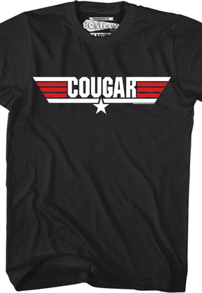 Call Name Cougar Top Gun T-Shirt