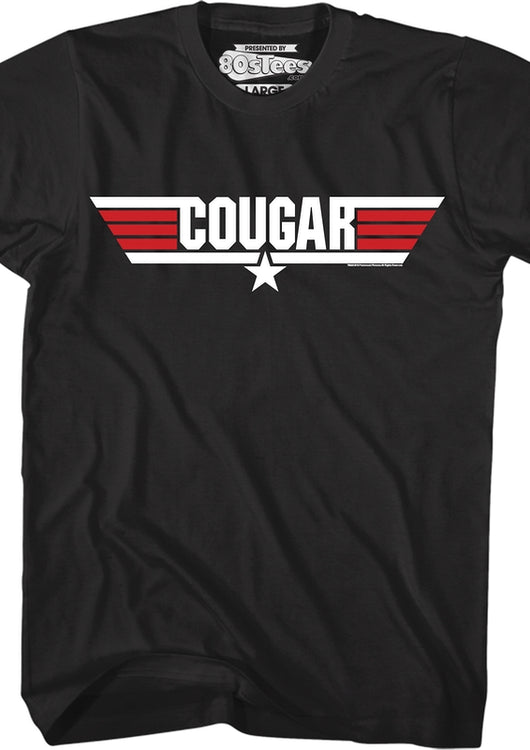 Call Name Cougar Top Gun T-Shirt - main product image