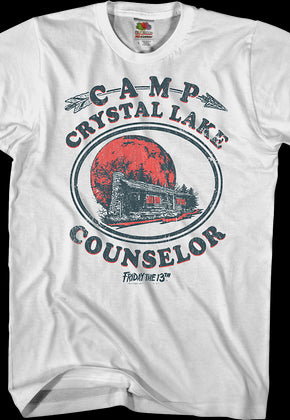 Camp Crystal Lake Counselor Friday the 13th T-Shirt