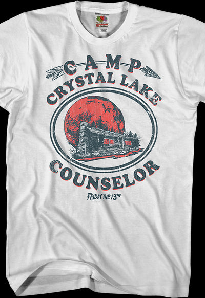 Camp Crystal Lake Counselor Friday the 13th T-Shirt
