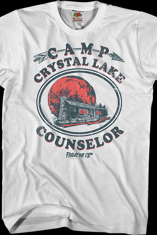 Camp Crystal Lake Counselor T-Shirt: Friday the 13th Mens T-Shirt