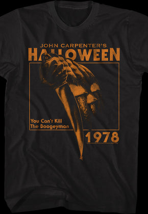 Can't Kill The Boogeyman Halloween T-Shirt