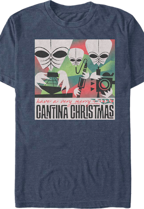 Cantina Christmas Star Wars T-Shirt
