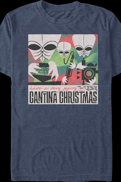 Cantina Christmas Star Wars T-Shirtmain product image