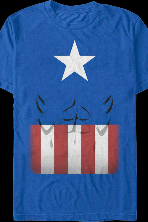 Captain America Costume T-Shirtmain product image